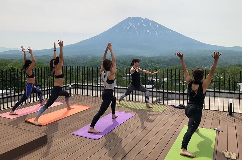 niseko summer yoga retreat mt yotei